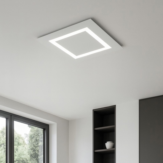Top light carpet bianco plafoniera moderna