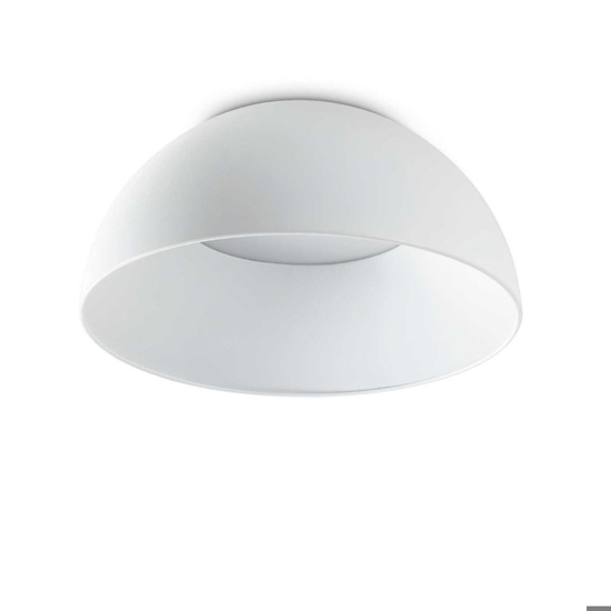 Ideal lux corolla-1 pl plafoniera da cucina 3000k bianca