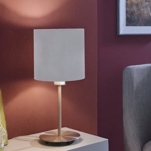Pasteri eglo lampada da tavolo con portalampada cilindrico