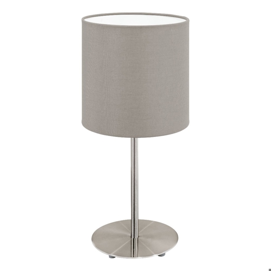 Pasteri eglo lampada da tavolo con portalampada cilindrico