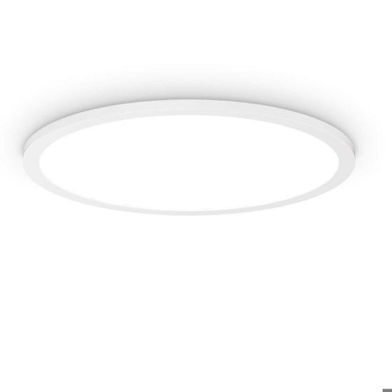 Plafoniera led 4000k ideal lux fly slim pl d45 rotonda