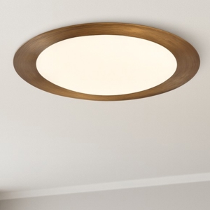 Plafoniera led 21w 3000k branzo 47 cm linea light crew