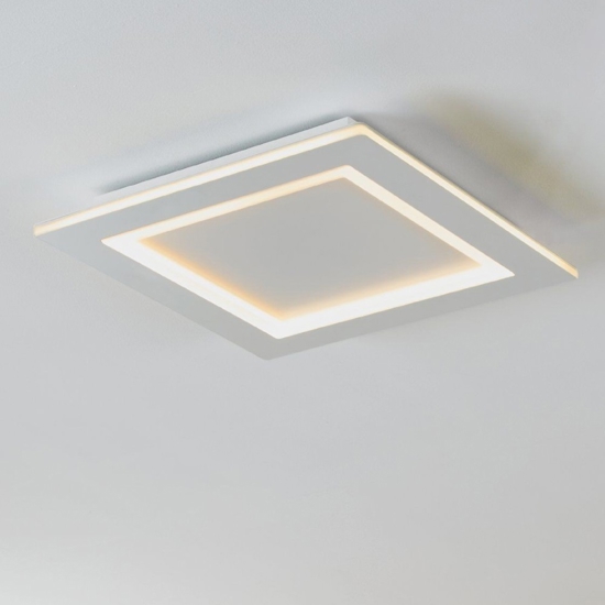 Padrogiano z eglo plafoniera bianca moderna led rgb cct da 2700k a 6500k smart