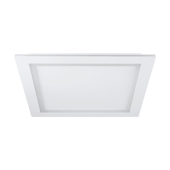 Padrogiano z eglo plafoniera smart quadrata led rgb cct da 2700k a 6500k