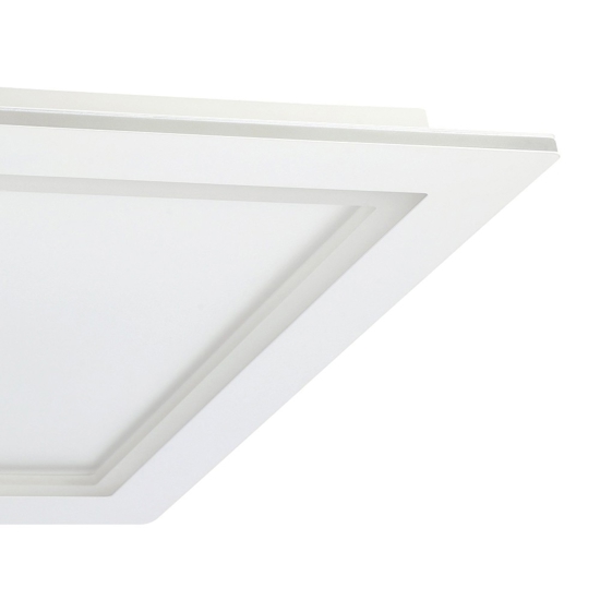 Padrogiano z eglo plafoniera smart quadrata led rgb cct da 2700k a 6500k