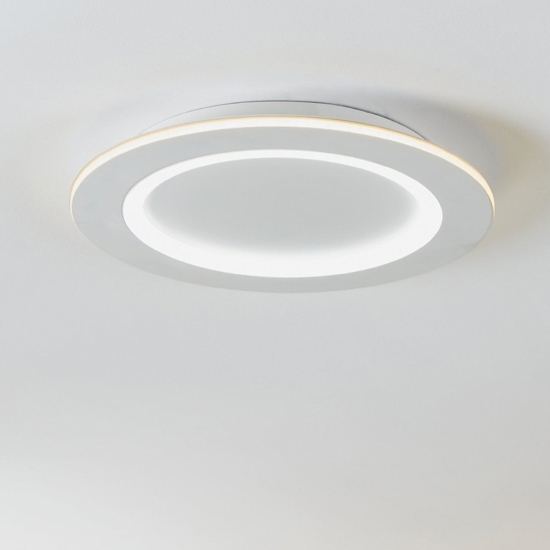 Padrogiano z eglo plafoniera moderna tonda controllo remoto led rgb cct 2700k a 6500k