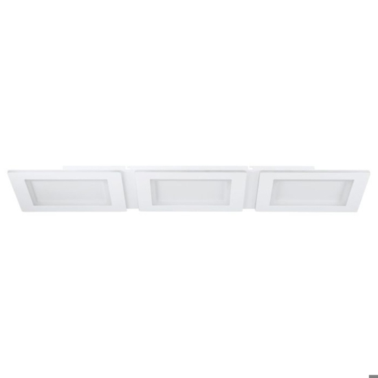 Padrogiano z eglo plafoniera moderna rettangolare led rgb 2700k a 6500k