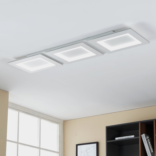 Padrogiano z eglo plafoniera moderna rettangolare led rgb cct 2700k a 6500k