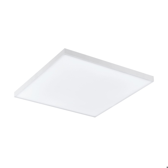 Turcona z eglo plafoniera moderna quadrata bianca led rgb 2700k a 6500k