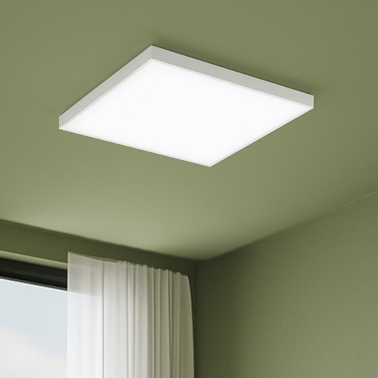 Turcona z eglo plafoniera moderna controllo remoto led rgb 2700k a 6500k
