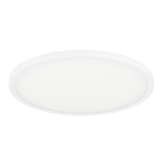 Sarsina z eglo plafoniera moderna bianca led da 2700k a 6500k