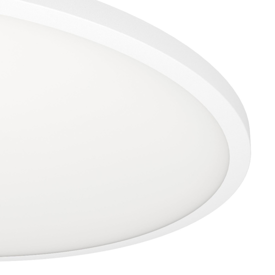 Sarsina z eglo plafoniera tonda smart moderna dimmerabile led da 2700k a 6500k controllo remoto app