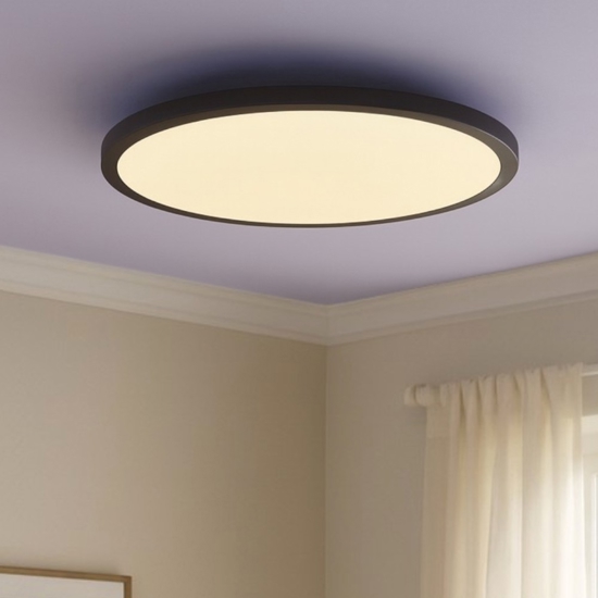 Sarsina z eglo plafoniera moderna con controllo remoto app led 2700k a 6500k