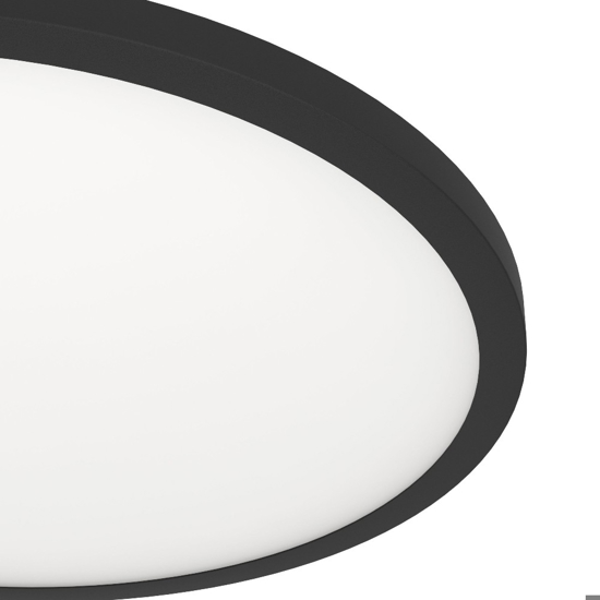 Sarsina z eglo plafoniera moderna con controllo remoto led 2700k a 6500k