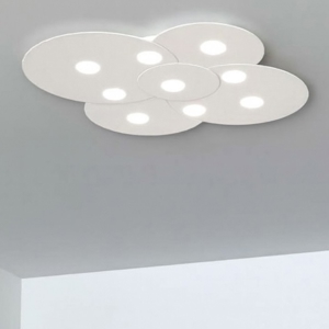 Plafoniera moderna nuvola bianca toplight cloud