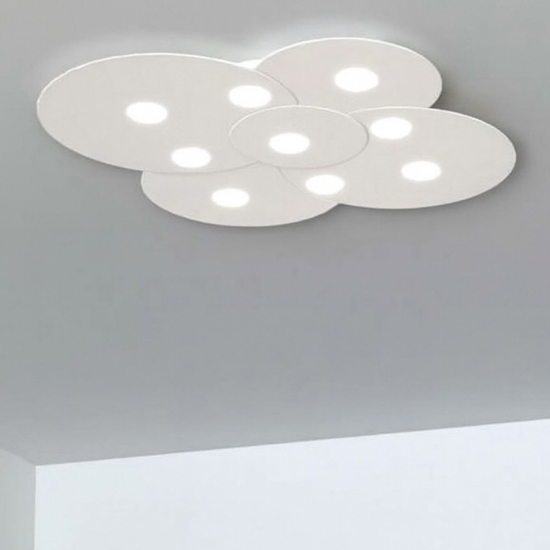 Plafoniera moderna nuvola bianca toplight cloud