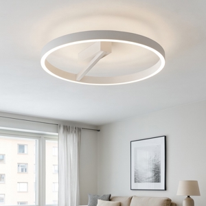 Gea luce criseide plafoniera led 3000k bianca per salotto