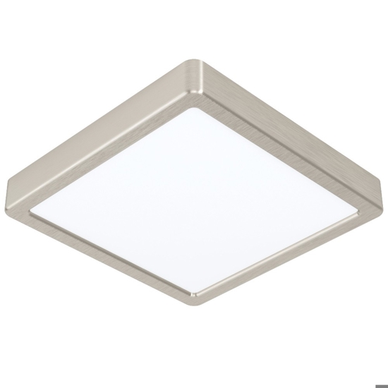 Fueva z plafoniera da bagno moderno quadrata ip44 led da 2700k a 6500k