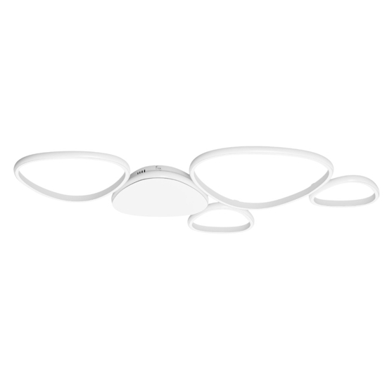 Plafoniera moderna led 3200k per salotto