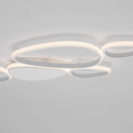 Plafoniera moderna led 3200k per salotto
