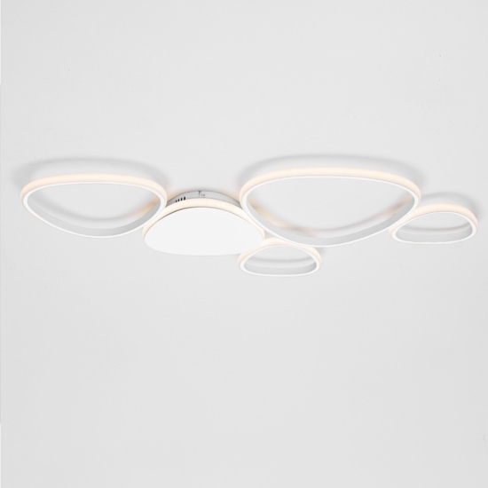 Plafoniera moderna led 3200k per salotto