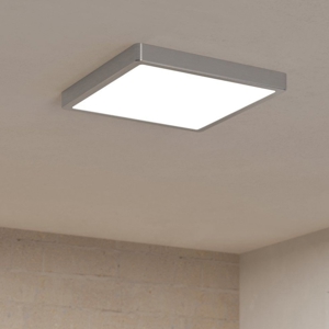 Fueva z eglo plafoniera quadrata per il bagno led 2700k a 6500k ip44