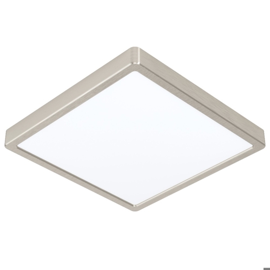 Fueva z eglo plafoniera quadrata per il bagno led 2700k a 6500k ip44