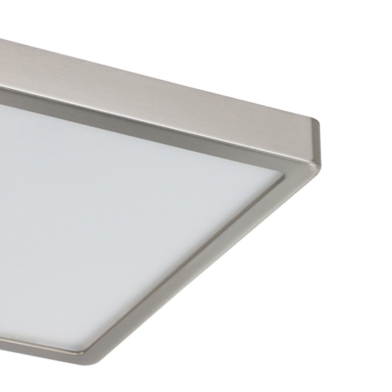 Fueva z eglo plafoniera quadrata per il bagno led 2700k a 6500k ip44
