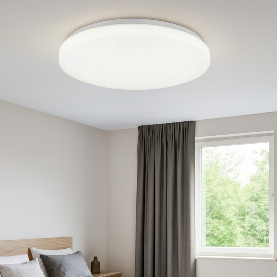 Plafoniera moderna cielo stellato led da 3000k a 6000k rgb tonda