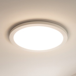 Sarsina eglo plafoniera da cucina dimmerabile 36w 4000k bianca moderna