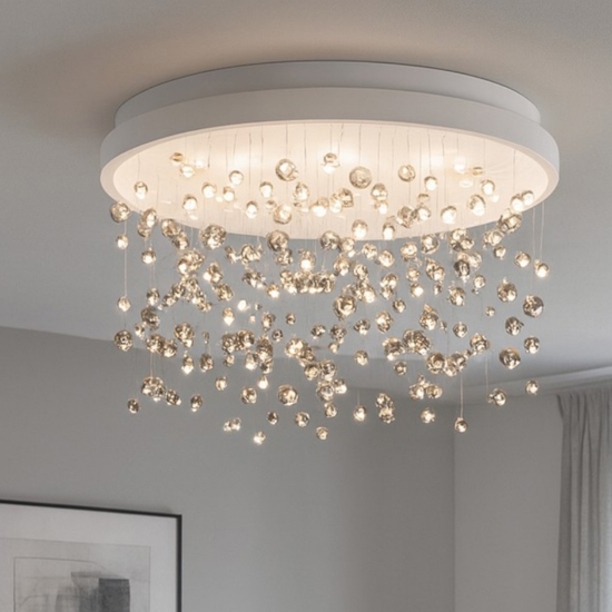 Armony pl d60 plafoniera led 61w 3000k ideal lux moderna