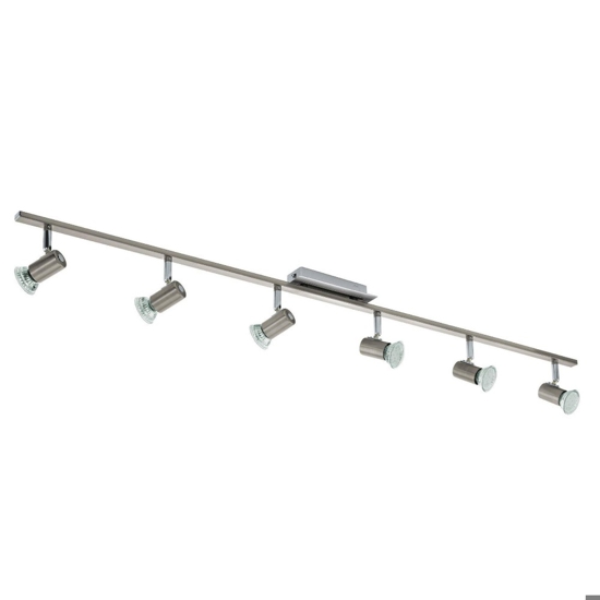 Rottelo eglo plafoniera con spot eglo rottelo 4w 3000k orientabili cromato