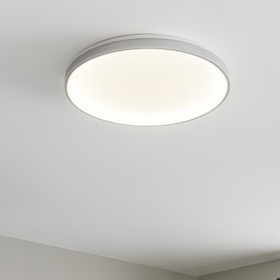 Plafoniera krizia pm bianca led 38w 4000k moderna gea luce