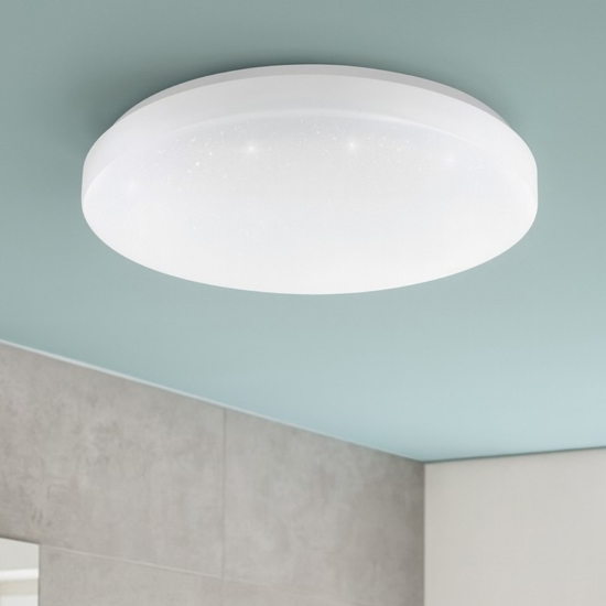 Totari z eglo plafoniera moderna 38 cm efetto cristalli led 2700k a 6500k