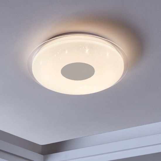 Lanciano z eglo plafoniera moderna 56cm led da 2700k a 6500k tondo