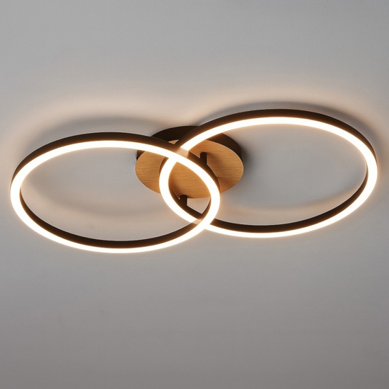 Lomaltas z eglo plafoniera moderna dimmerabile led da 2700k a 6500k