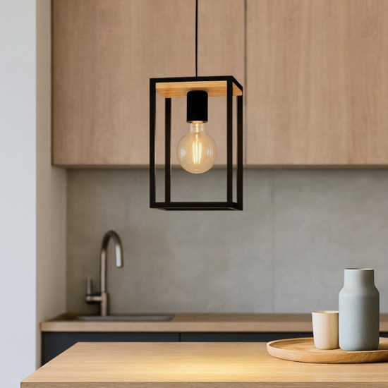 Libertad eglo lampada a sospensione per cucina stile lanterna