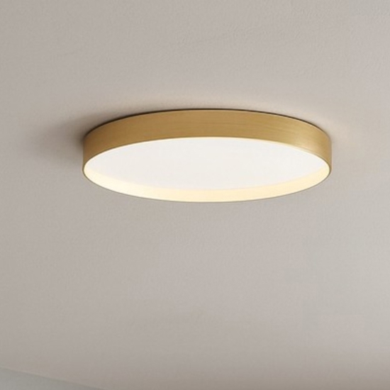 Gea luce acelia plafoniera moderna led 30w da 3000k a 4000k circolare