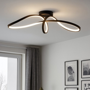 Calarossa z eglo plafoniera moderna con controllo remoto led rgb 2700k a 6500k