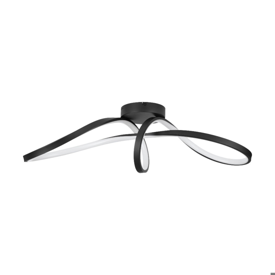 Calarossa z eglo plafoniera moderna con controllo remoto led rgb 2700k a 6500k