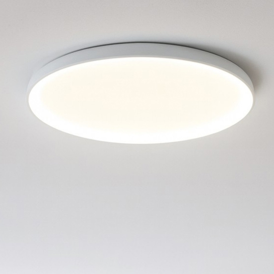 Plafoniera krizia px led 80w 4000k bianca moderna gea luce