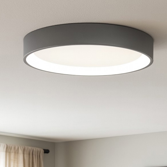 Plafoniera da cucina antracite led 3200k affralux band diodi