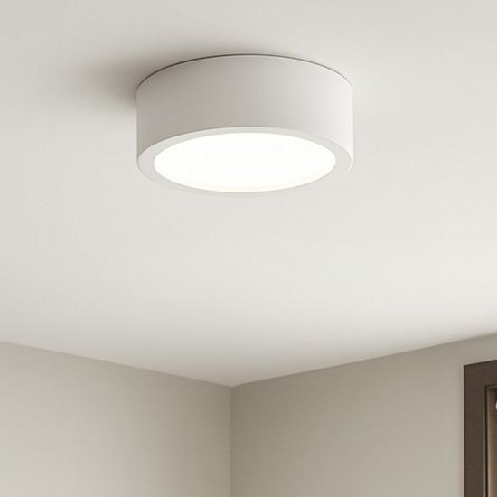 Linea light box sr plafoniera led 17w 3000k bianca