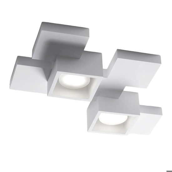 Sforzin side plafoniera da cucina in gesso