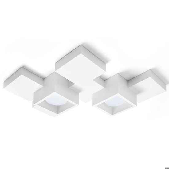 Sforzin side plafoniera da cucina in gesso