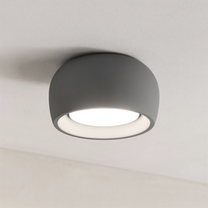 Plafoniera da cucina grigia moderna sforzin mysia