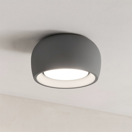 Plafoniera da cucina grigia moderna sforzin mysia