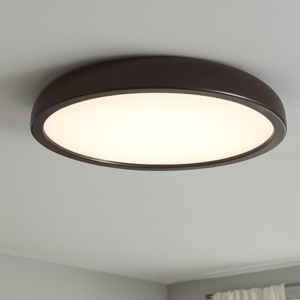 Isyluce zenal plafoniera sabbia rotonda led 55w 3000k 4000k dimmerabile