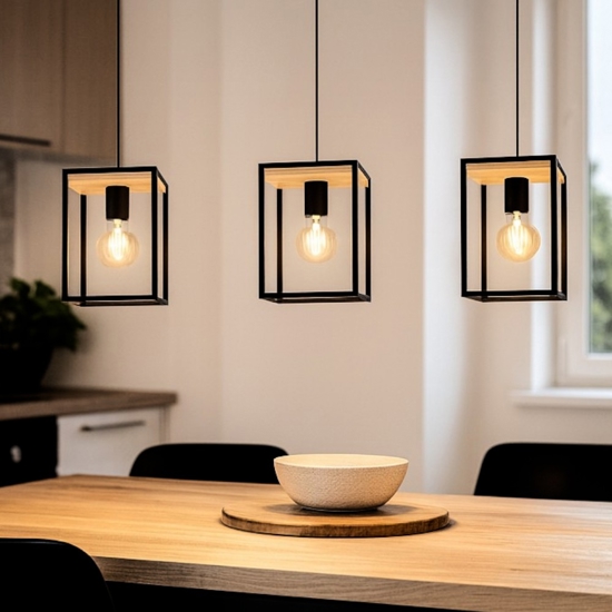 Libertad eglo lampadario per tavolo da cucina 3 luci