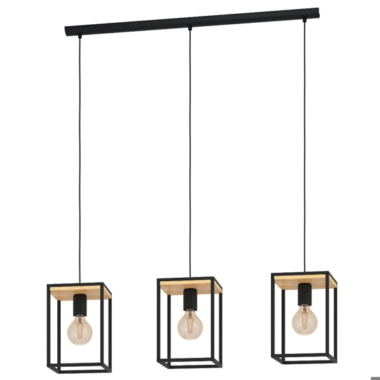 Libertad eglo lampadario per tavolo da cucina 3 luci